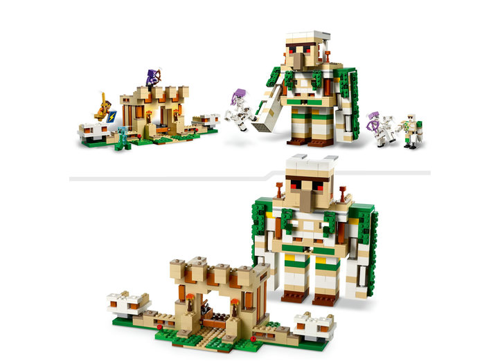 LEGO Minecraft (21250) - Fortareata Golemul de fier | LEGO - 2 | YEO