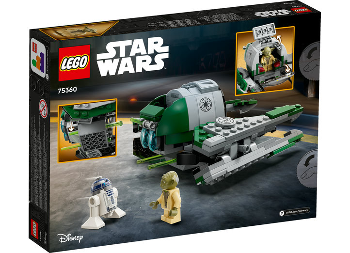 LEGO Star Wars - Jedi Starfighter al lui Yoda (75360) | LEGO - 1 | YEO