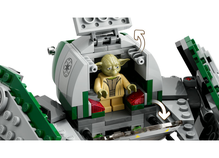 LEGO Star Wars - Jedi Starfighter al lui Yoda (75360) | LEGO - 8 | YEO