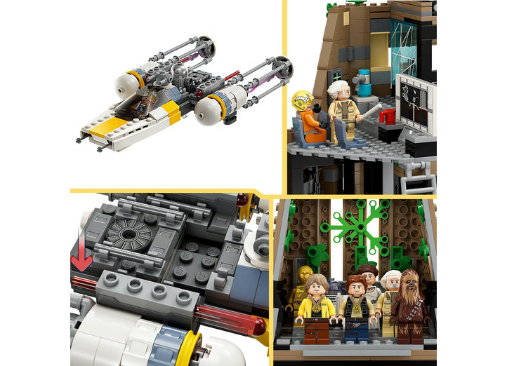 LEGO Star Wars (75365) - Baza rebela de pe Yavin 4 | LEGO - 5 | YEO