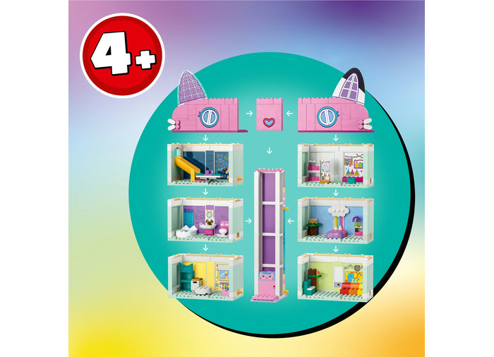 LEGO Gabbys Dollhouse - Casa de papusi a lui Gabby (10788) | LEGO - 3 | YEO