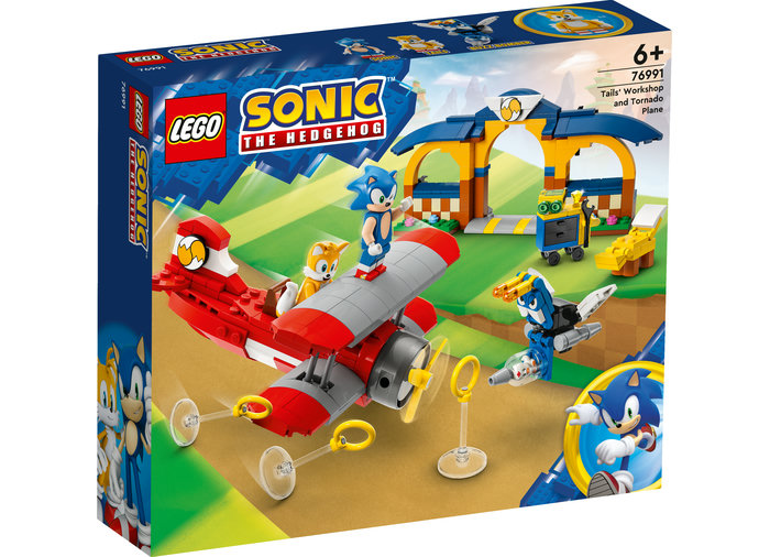 LEGO Sonic the Hedgehog (76991) - Atelierul lui Tails si Avion Tornado | LEGO - 4 | YEO