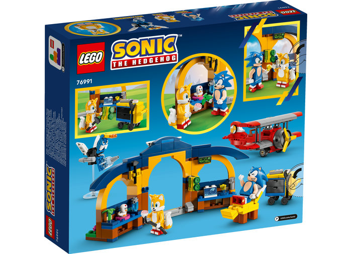 LEGO Sonic the Hedgehog (76991) - Atelierul lui Tails si Avion Tornado | LEGO - 5 | YEO