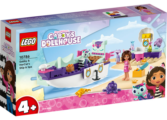 LEGO Gaby\'s Dollhouse - Barca cu Spa a lui Gabby si a Pisirenei (10786) | LEGO - 7 | YEO