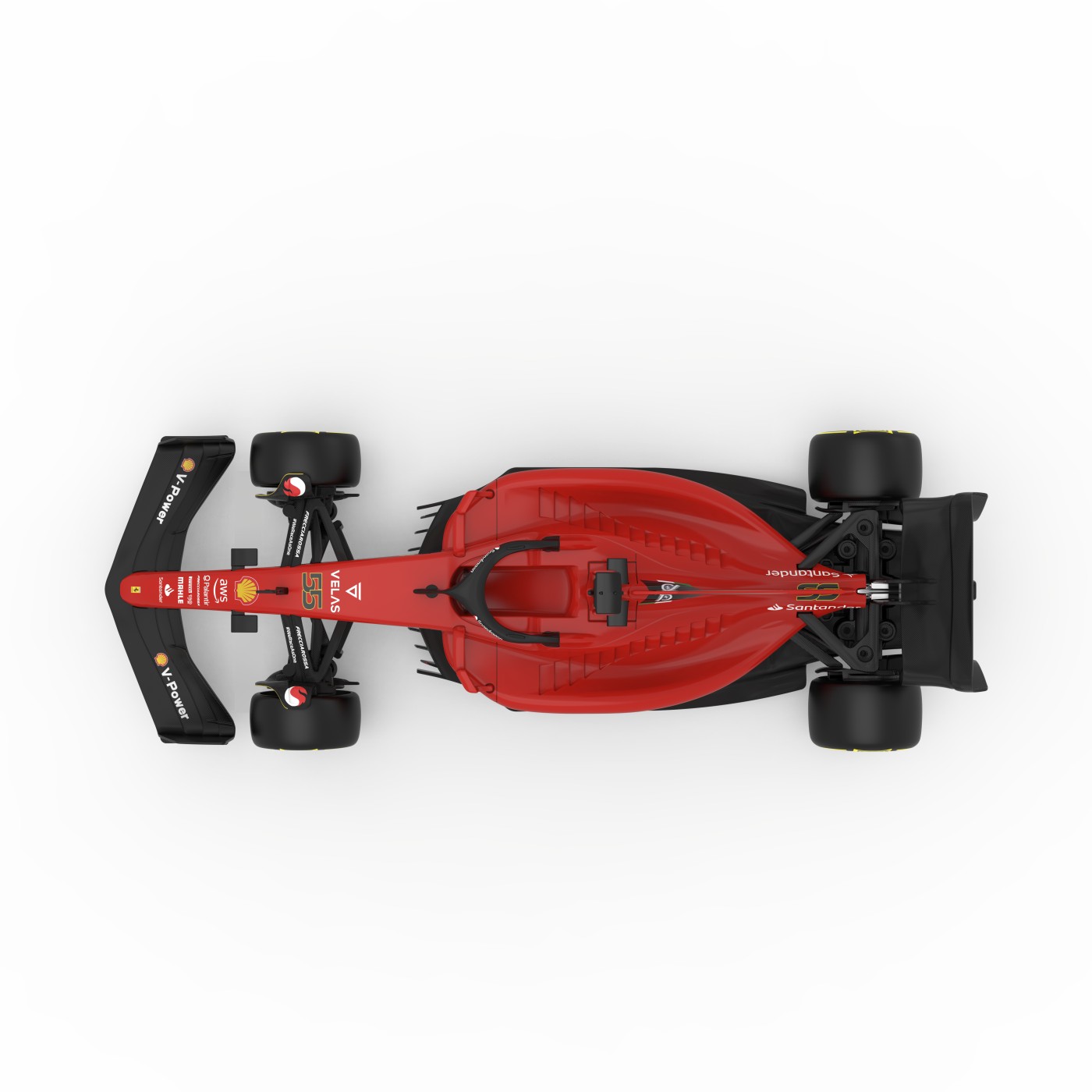 Masina cu telecomanda - Ferrari F1-75 | Rastar - 5