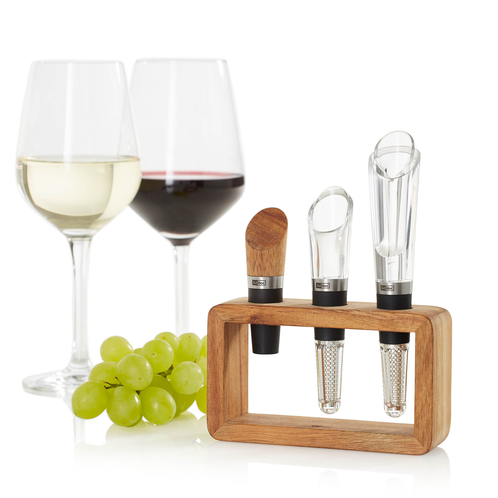 Set 3 accesorii vin - Wine Connoisseur | AdHoc