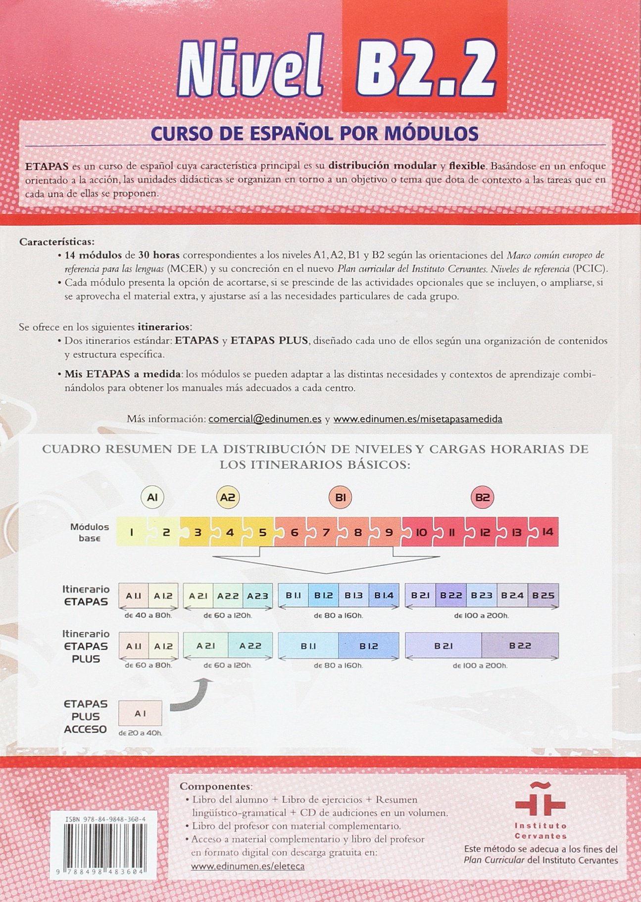 Etapas Plus - B2.2 + CD | Sarralde Vizuete, Isabel De Dios Martin