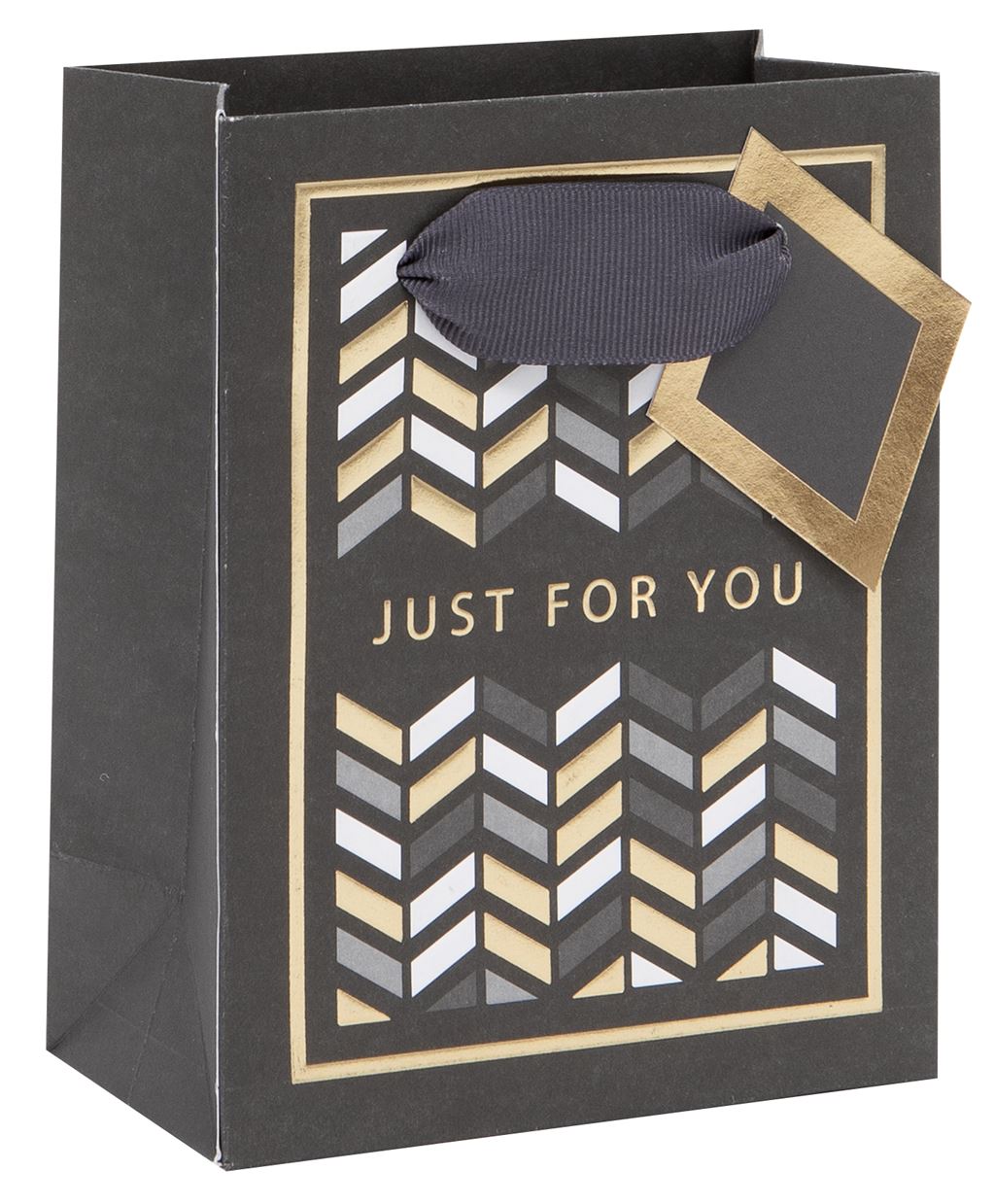 Punga de cadou - Small - Classics - Geo Chevron - Just for You | Glick