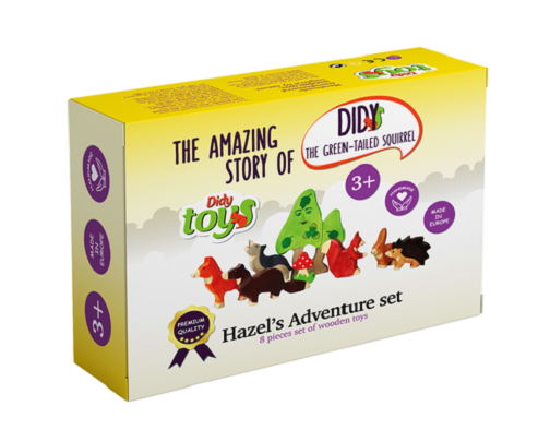 Set 8 figurine - Intamplarea din alun | Didy Toys