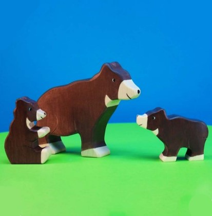 Set 3 figurine - Familie de ursi | Didy Toys