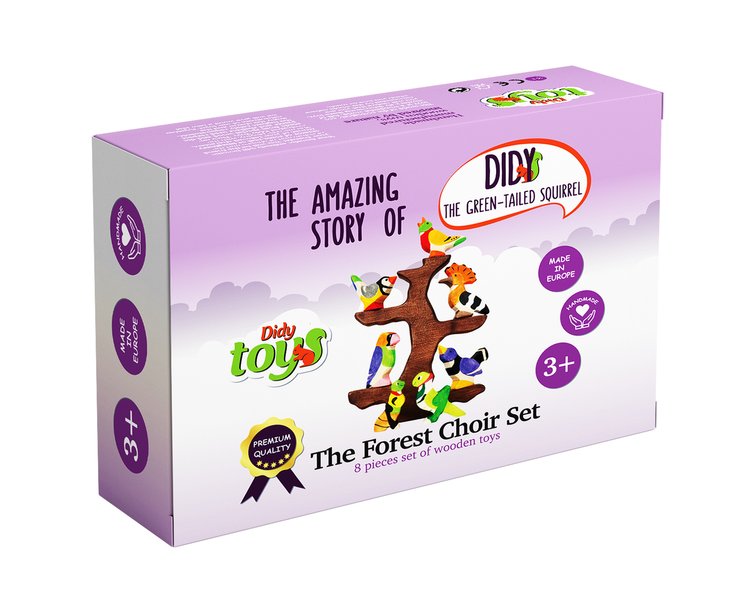 Set 8 figurine - Corul padurii | Didy Toys