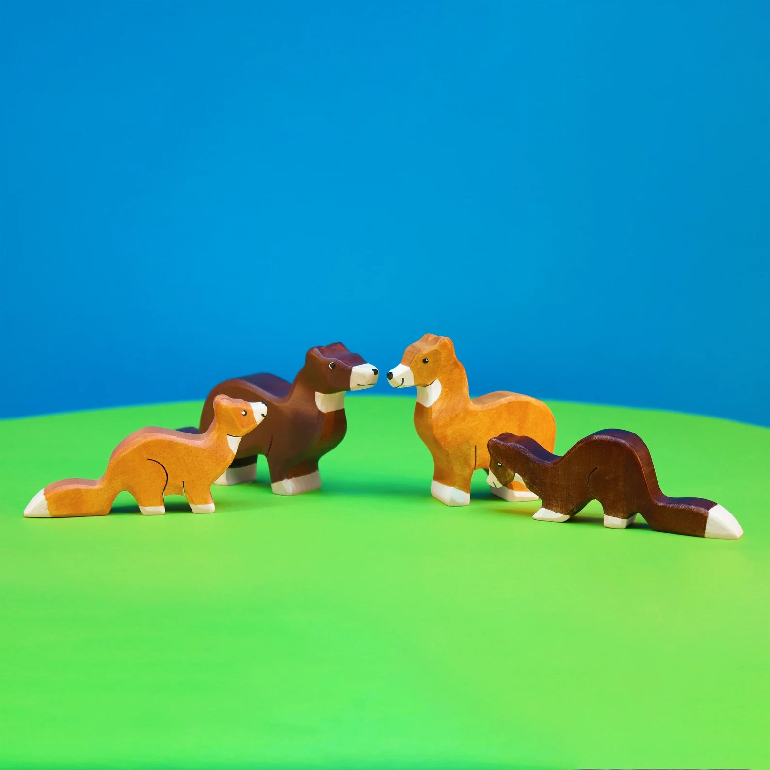 Set 4 figurine - Familie de jderi | Didy Toys