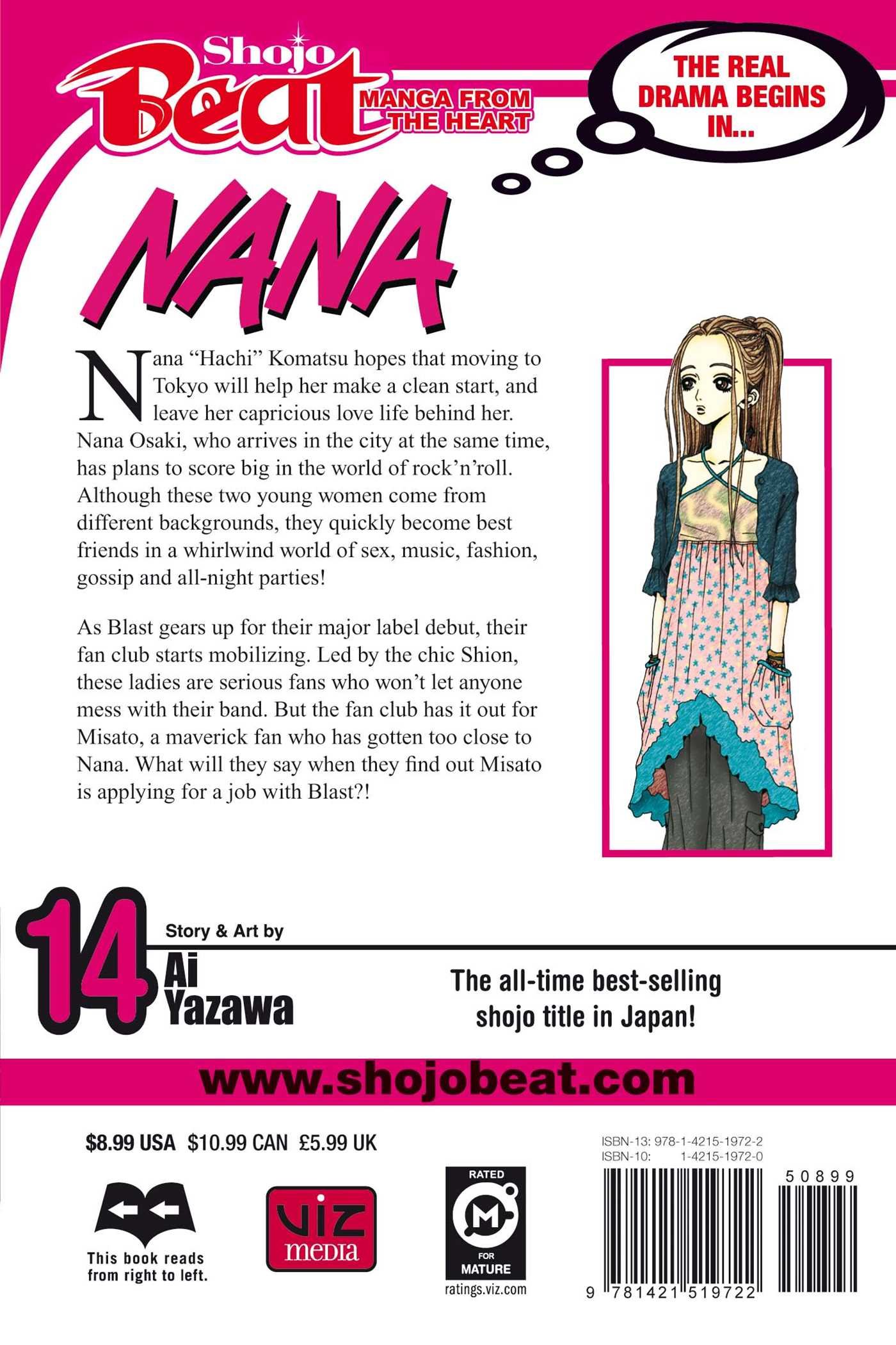 Nana - Volume 14 | Ai Yazawa