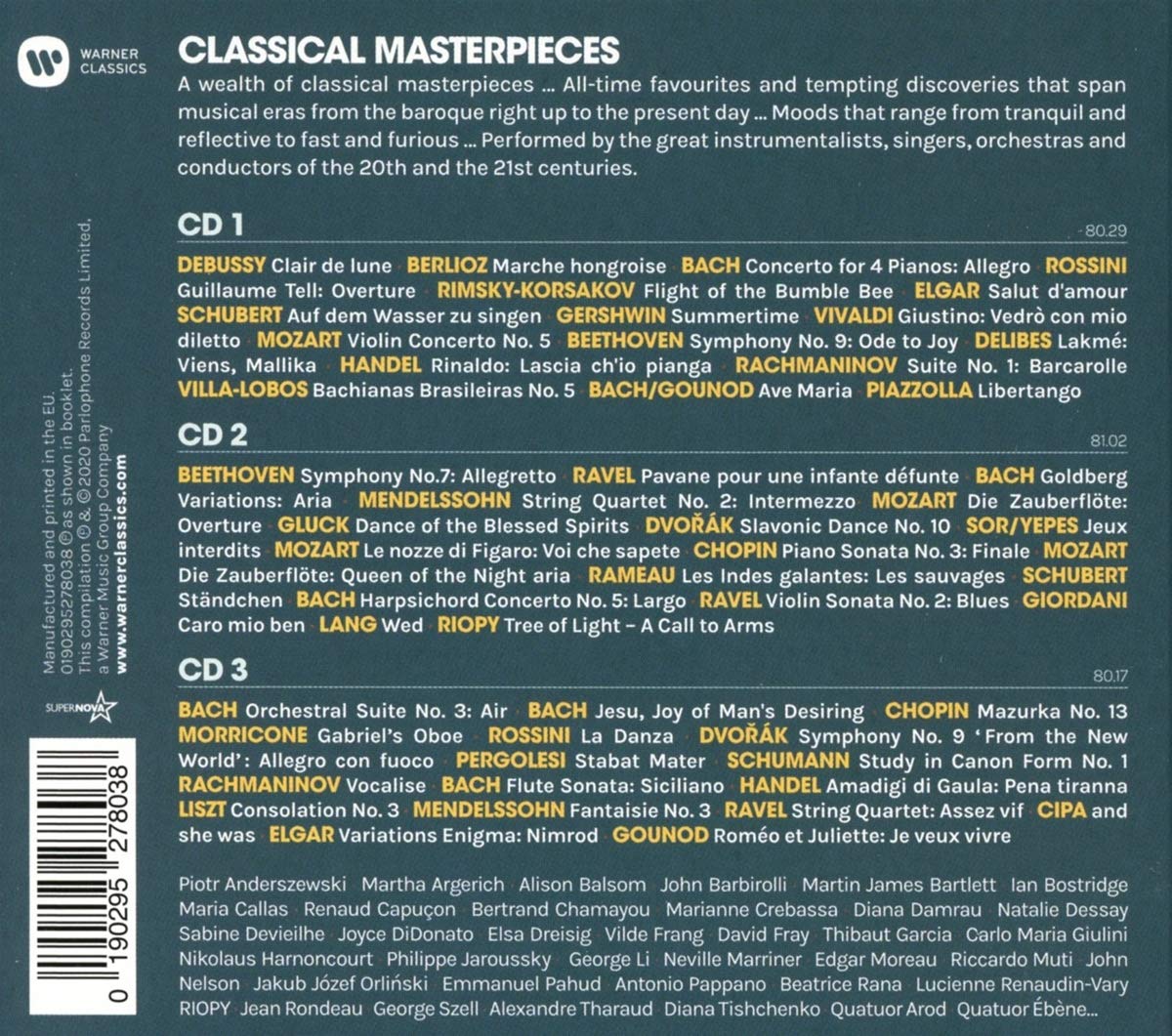 Classical Masterpieces | Various Artists