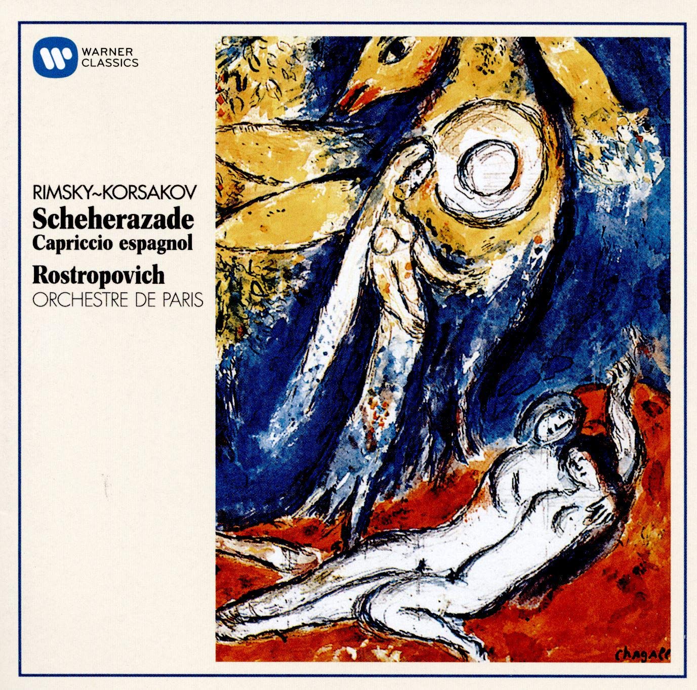 Rimsky-Korsakov: Scheherazade, Capriccio espagnol | Mstislav Rostropovich, Orchestre de Paris