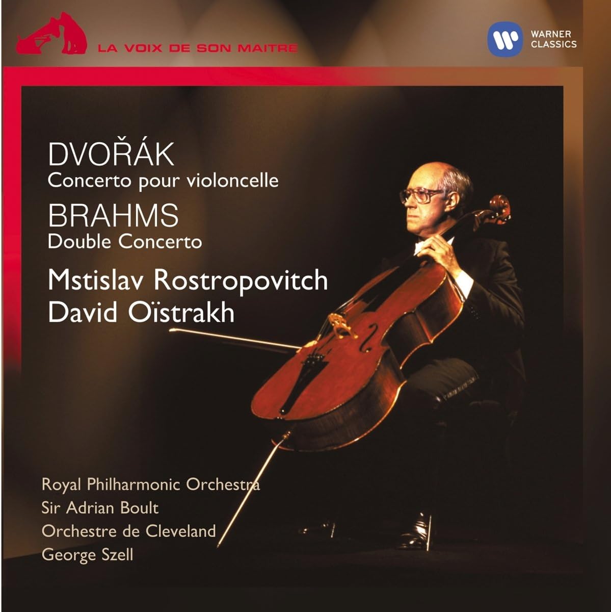Dvorak: Concerto pour violoncelle / Brahms: Double Concerto | Mstislav Rostropovich, David Oistrakh, Adrian Boult