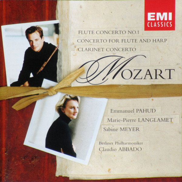 Mozart: Flute Concerto No. 1 / Concerto For Flute And Harp / Clarinet Concerto | Emmanuel Pahud, Marie-Pierre Langlamet, Sabine Meyer, Berliner Philharmoniker, Claudio Abbado