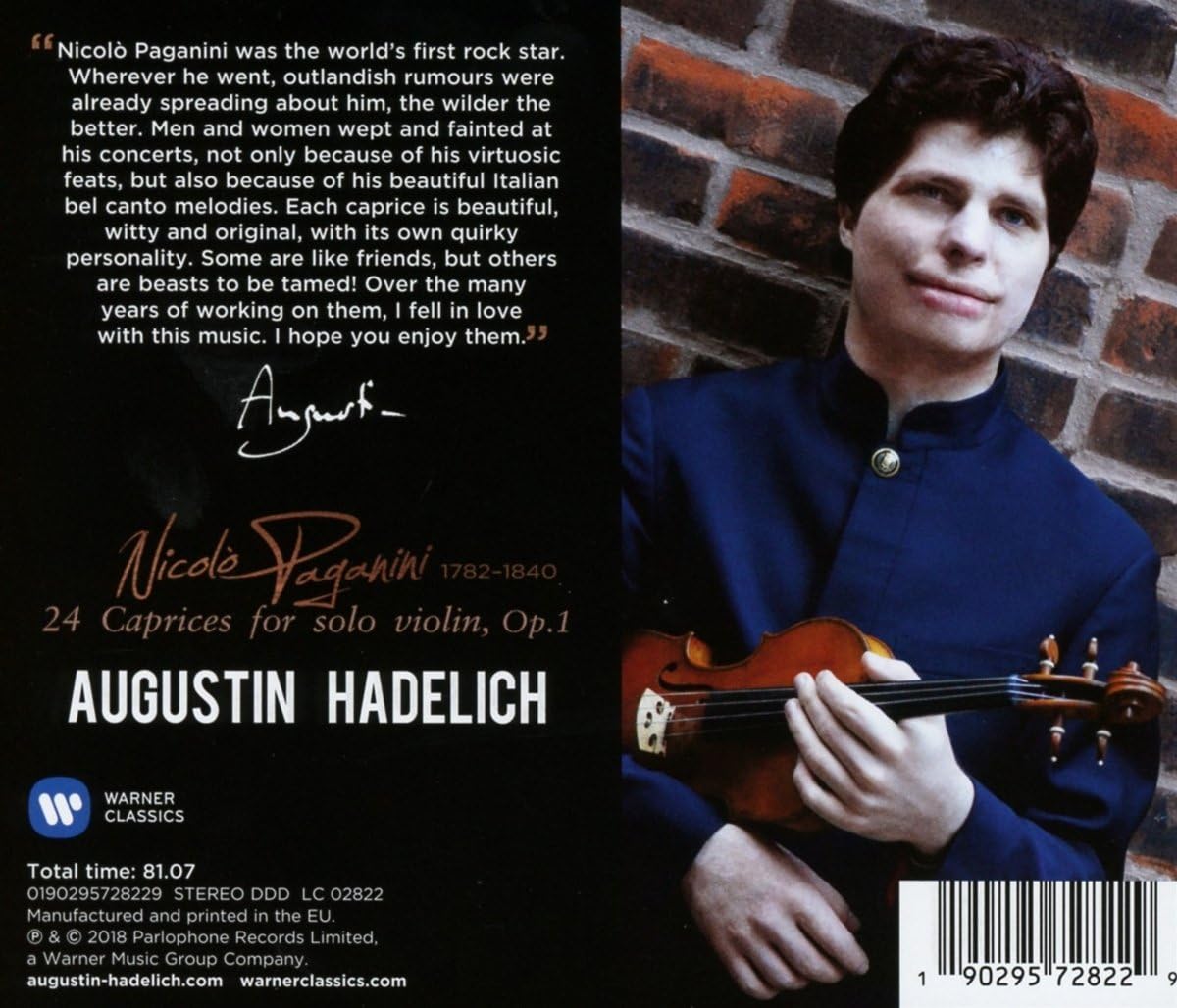 Paganini: 24 Caprices | Augustin Hadelich