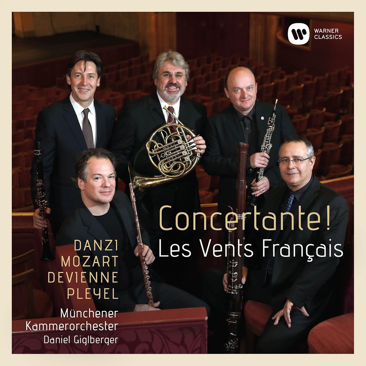 Danzi, Mozart, Devienne, Pleyel - Concertante! | Les Vents Francais, Munchener Kammerorchester, Daniel Giglberger - 1 | YEO