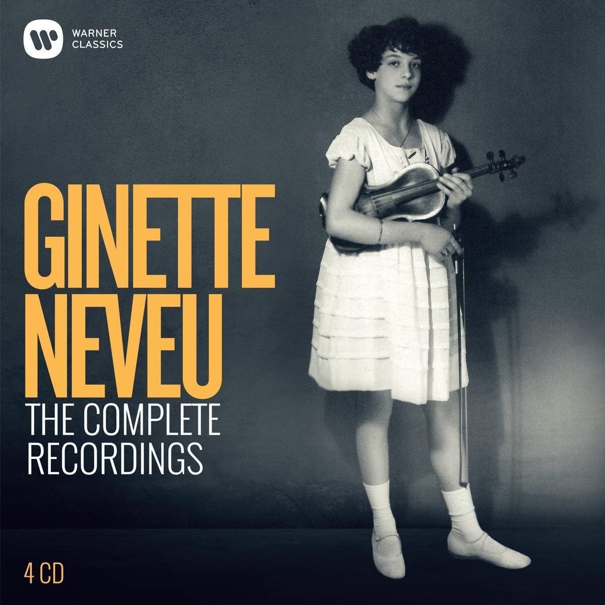 Ginette Neveu - The Complete Recordings (4CDs Box Set) | Ginette Neveu - 1 | YEO