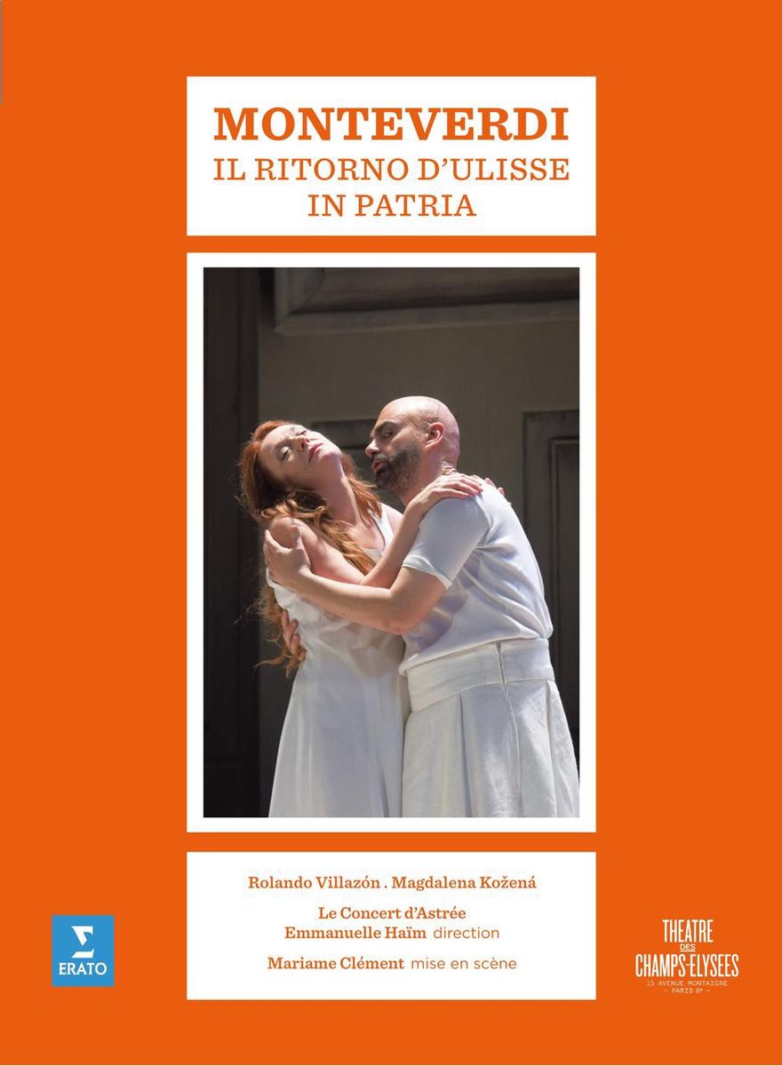 Monteverdi: Il ritorno d\'Ulisse in patria (DVD) | Le Concert d’Astree, Emmanuelle Haim, Rolando Villazon, Magdalena, Kozena, Katherine Watson, Kresimir Spicer