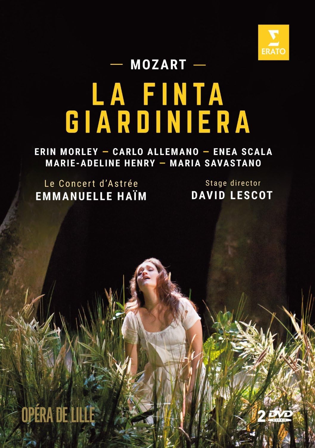 Mozart: La Finta Giardiniera (DVD) | Emmanuelle Haim, David Lescot, Erin Morley, Carlo Allemano, Enea Scala, Marie-Adeline Henry, Maria Savastano