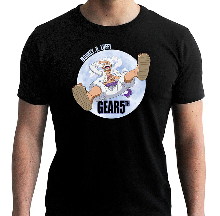 Tricou L - Men - One Piece - Luffy - Gear 5th | AbyStyle