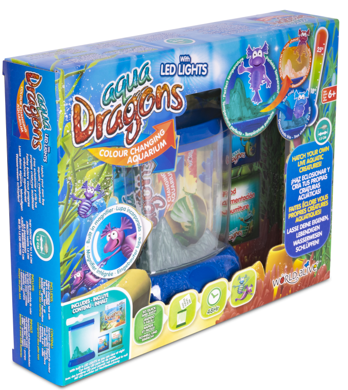  Set educativ - Stem - Aqua Dragons Habitat Deluxe | Aqua Dragons 