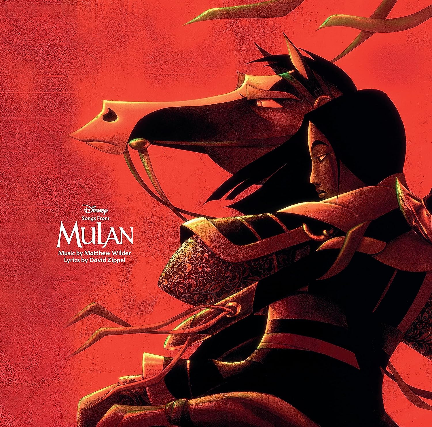 Songs From Mulan - Ruby Red and Obsidian Vinyl | Various Artists - 1 | YEO