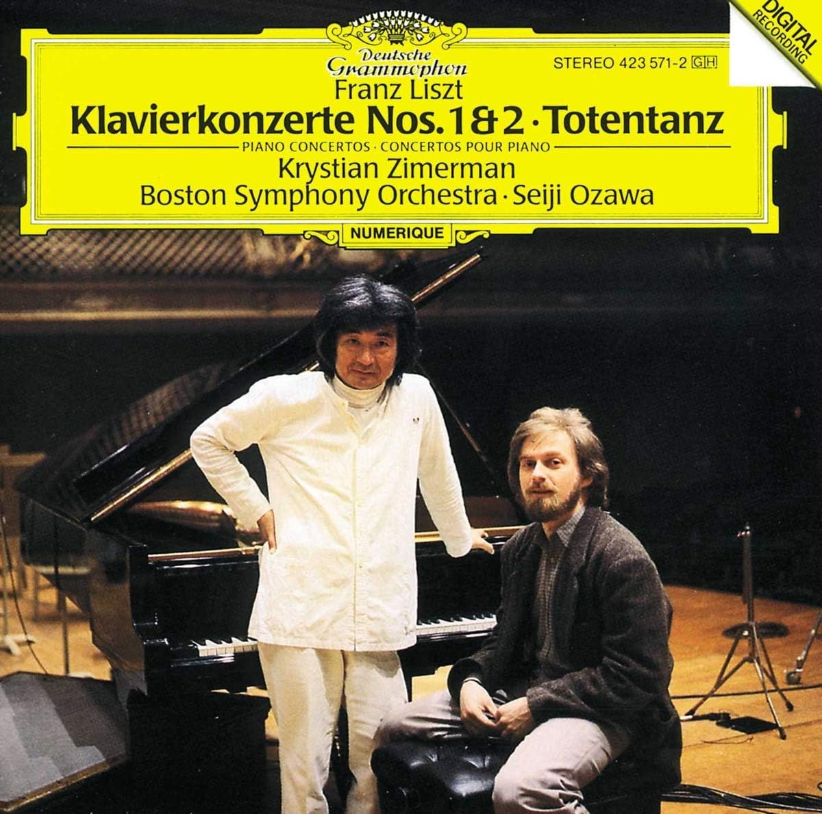 Franz Liszt: Klavierkonzerte Nos 1 & 2, Totentanz | Krystian Zimerman, Boston Symphony Orchestra, Seiji Ozawa