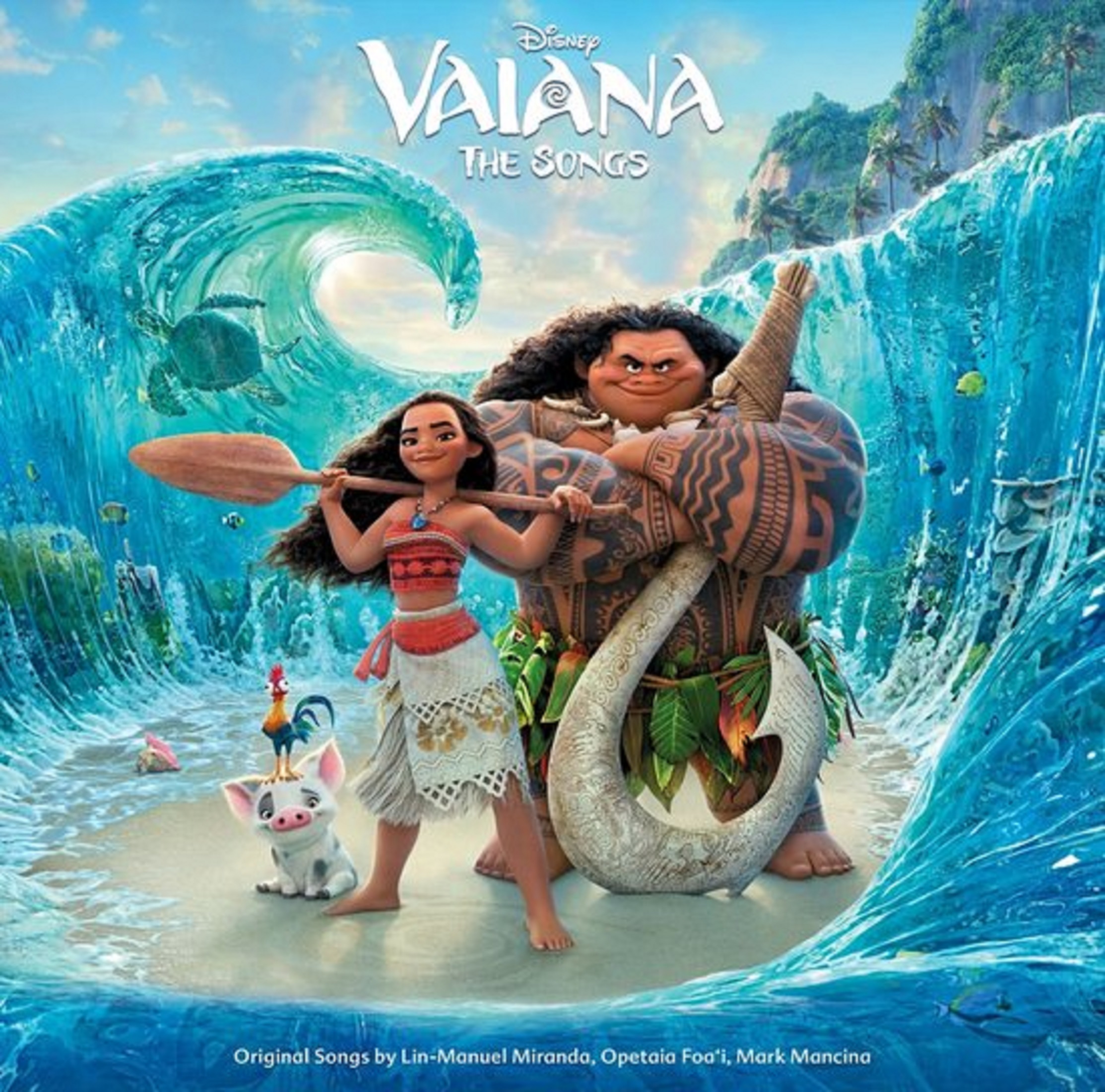 Vaiana: The Songs - Blue Vinyl - 33 RPM | Various Artists