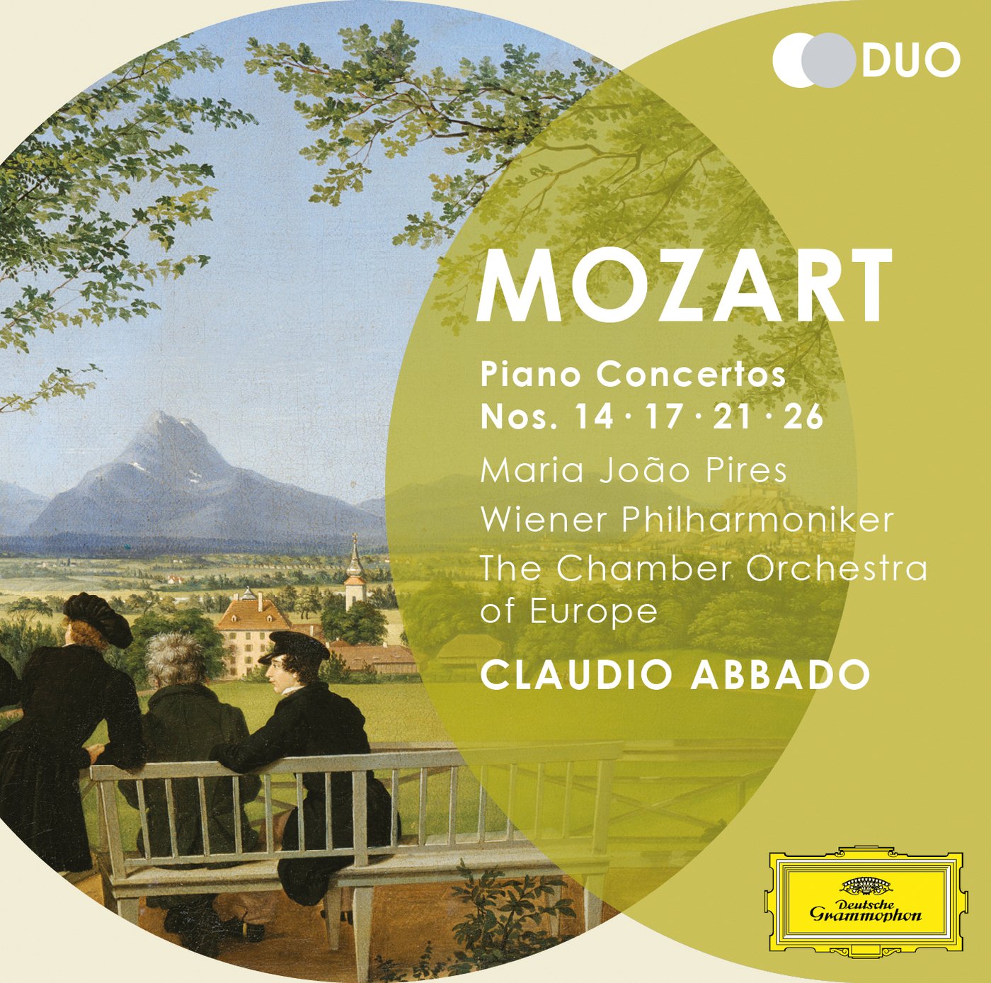 Mozart: Piano Concertos Nos. 14, 17, 21, 26 | Maria-Joao Pires, Wiener Philharmoniker, Chamber Orchestra of Europe, Claudio Abbado - 1 | YEO