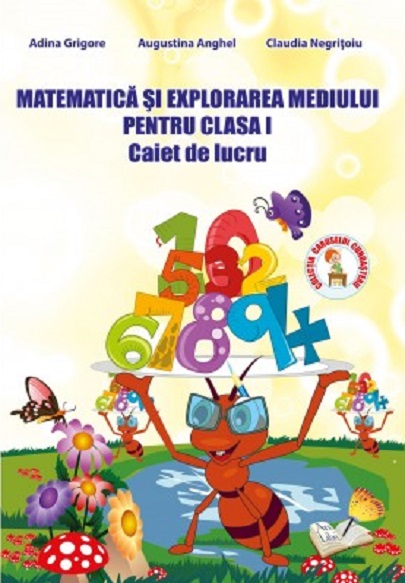 Matematica si explorarea mediului - Clasa I - Caiet de lucru | Adina Grigore, Augustina Anghel, Claudia Negritoiu - 2 | YEO