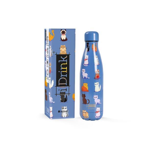 Sticla termica - Blue Cats | I-Drink