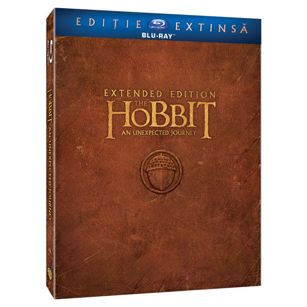 Hobbitul: O calatorie neasteptata - Editie extinsa pe 3 discuri (Blu Ray Disc) / The Hobbit: An Unexpected Journey - Extended Edition | Peter Jackson