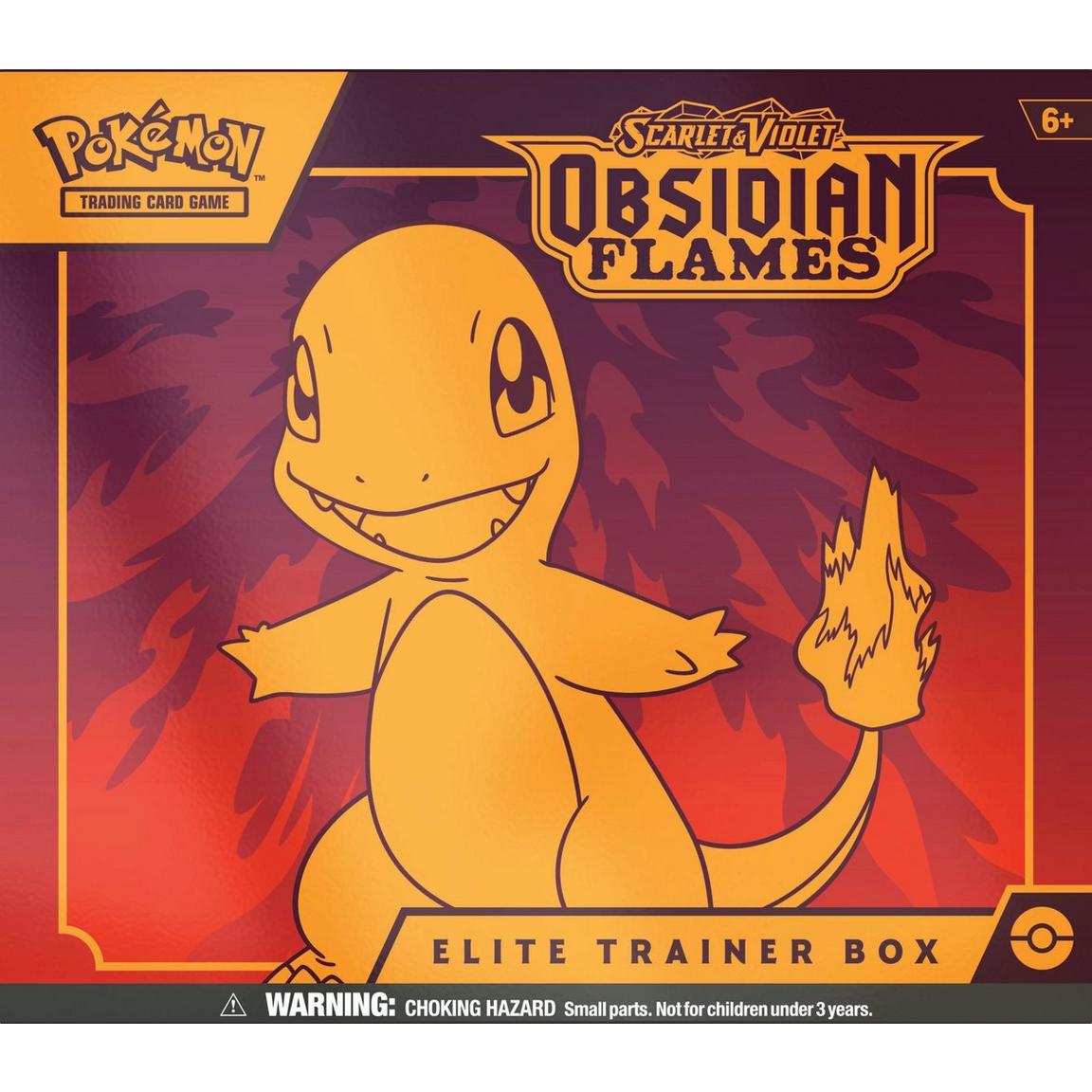  Pokemon TCG: Scarlet and Violet - Obsidian Flames Elite Trainer Box | The Pokemon Company 