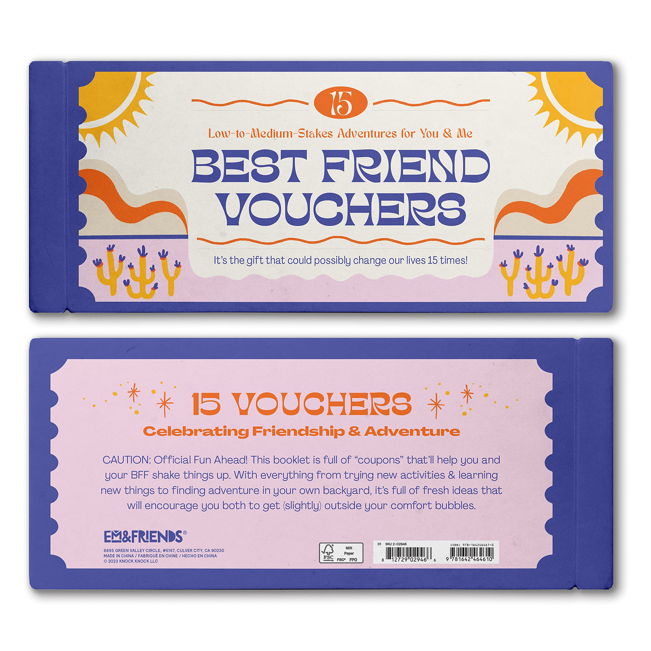 Em and Friends Friendship Adventures Vouchers | - 1 | YEO