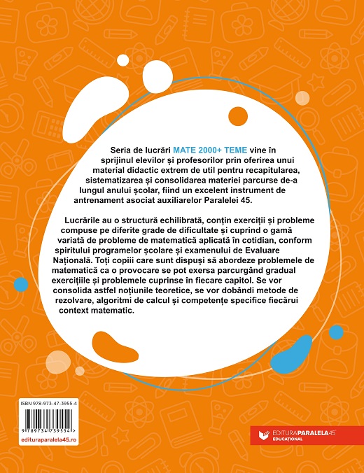 Matematica. Teme recapitulative. Clasa a V-a | Anton Negrila, Maria Negrila