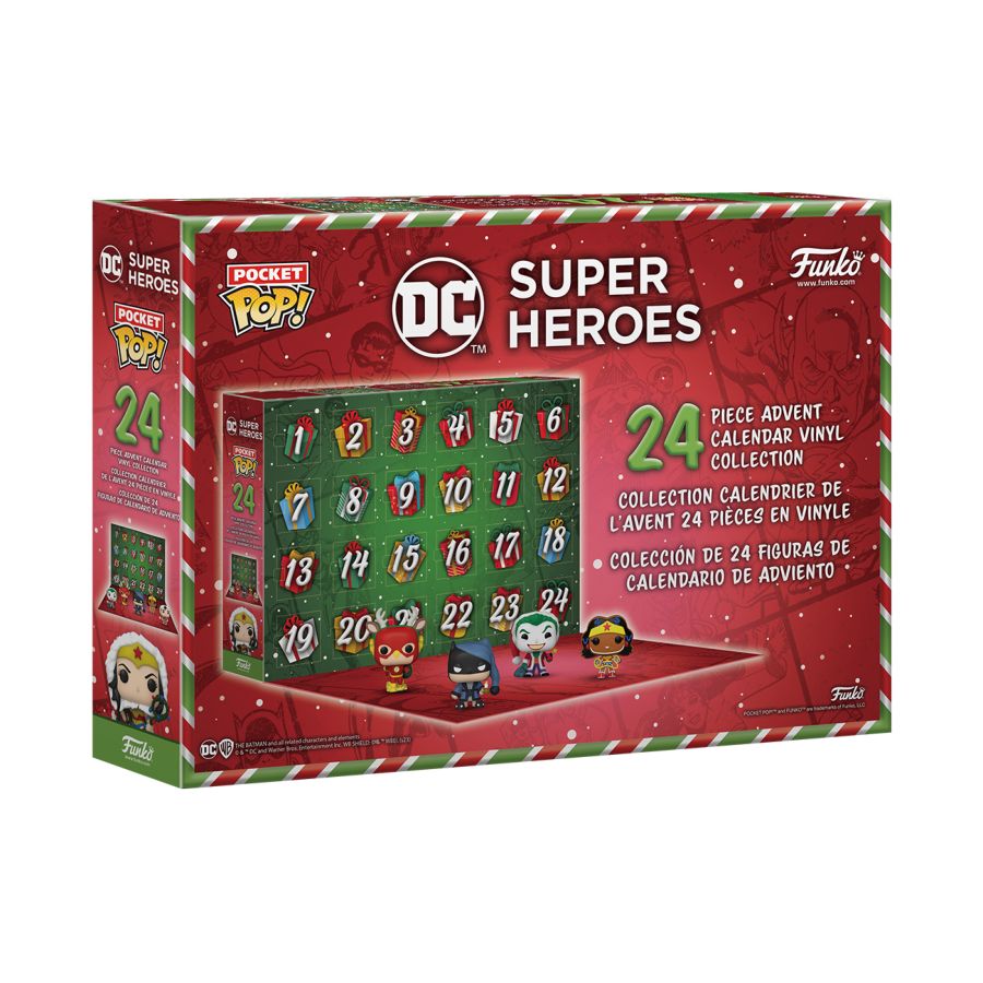 Set 24 figurine - Advent Calendar DC Comics 2023 | Funko - 1 | YEO