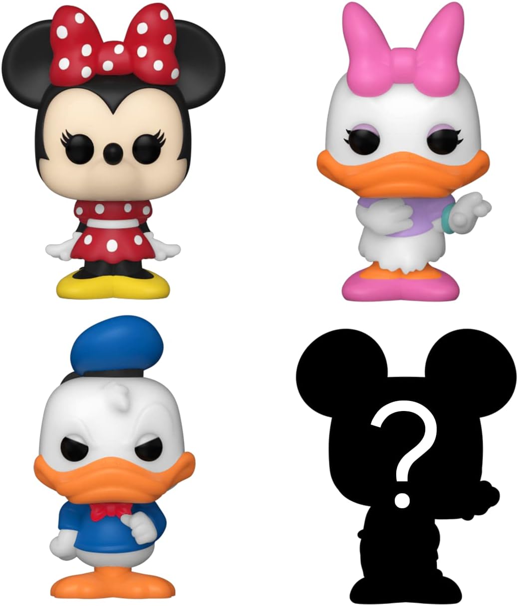 Set 4 figurine - Disney - Minnie Mouse, Daisy Duck, Donald Duck | Funko