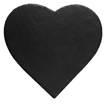 Suport masa - Heart Shaped Slate | Creative Tops