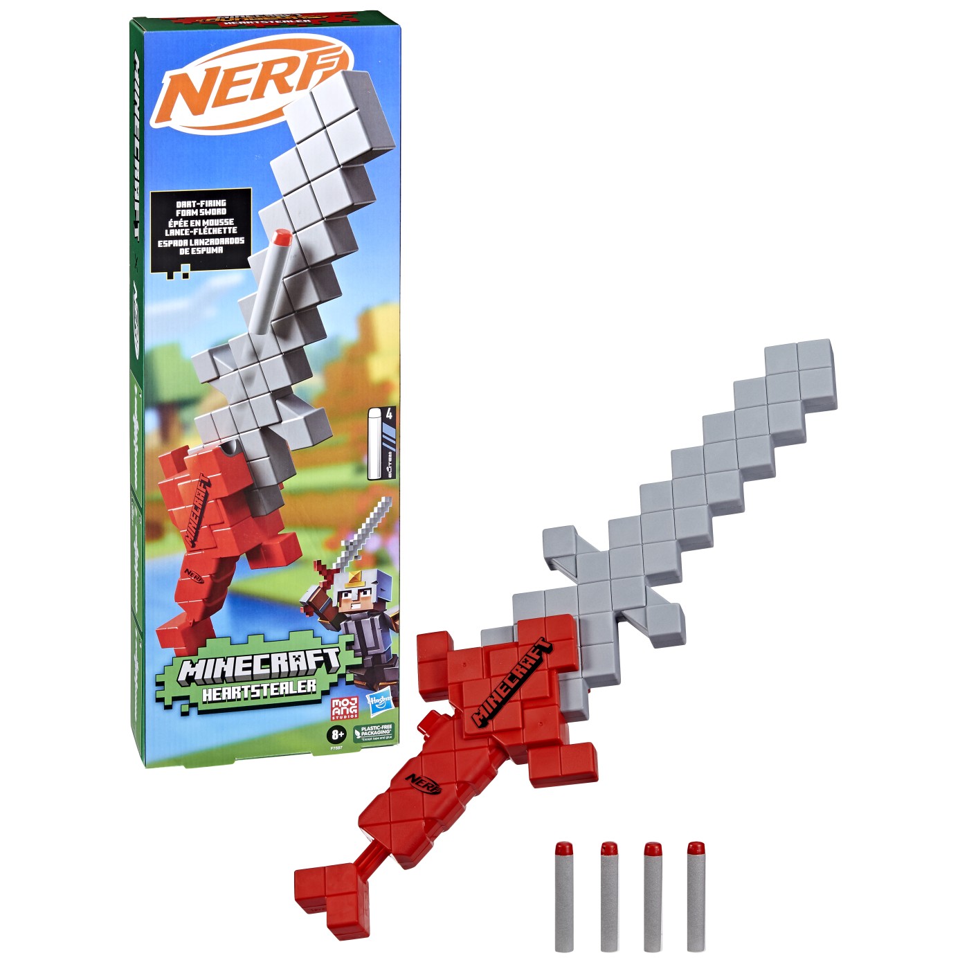 Blaster Nerf - Minecraft Heartstealer | Nerf - 4 | YEO