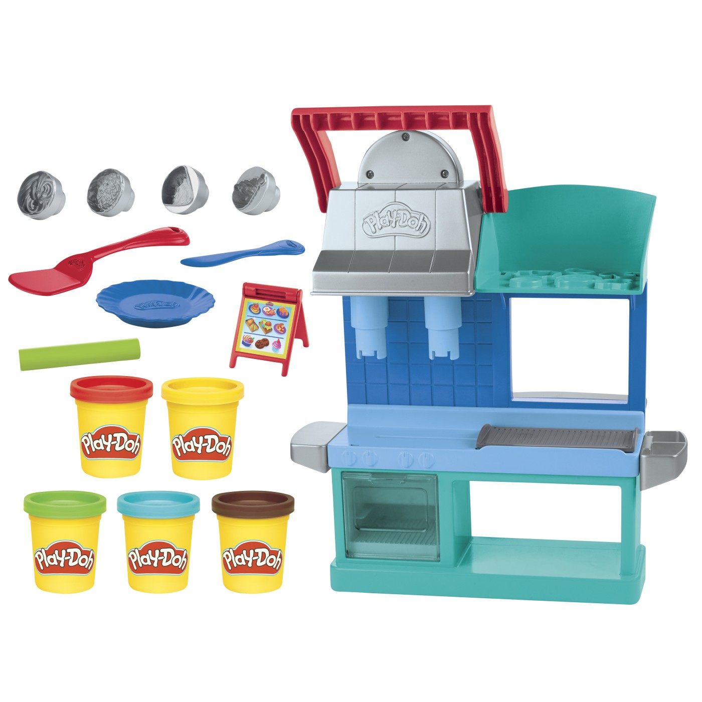 Set plastilina - Play-Doh - Kitchen Creations - Busy Chef\'s Restaurant Playset | Hasbro - 3 | YEO