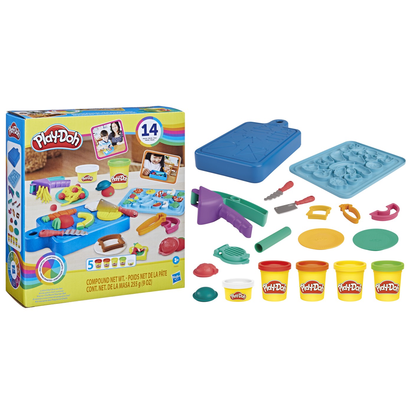 Set plastilina - Play-Doh - Little Chef Starter Set | Hasbro - 3 | YEO