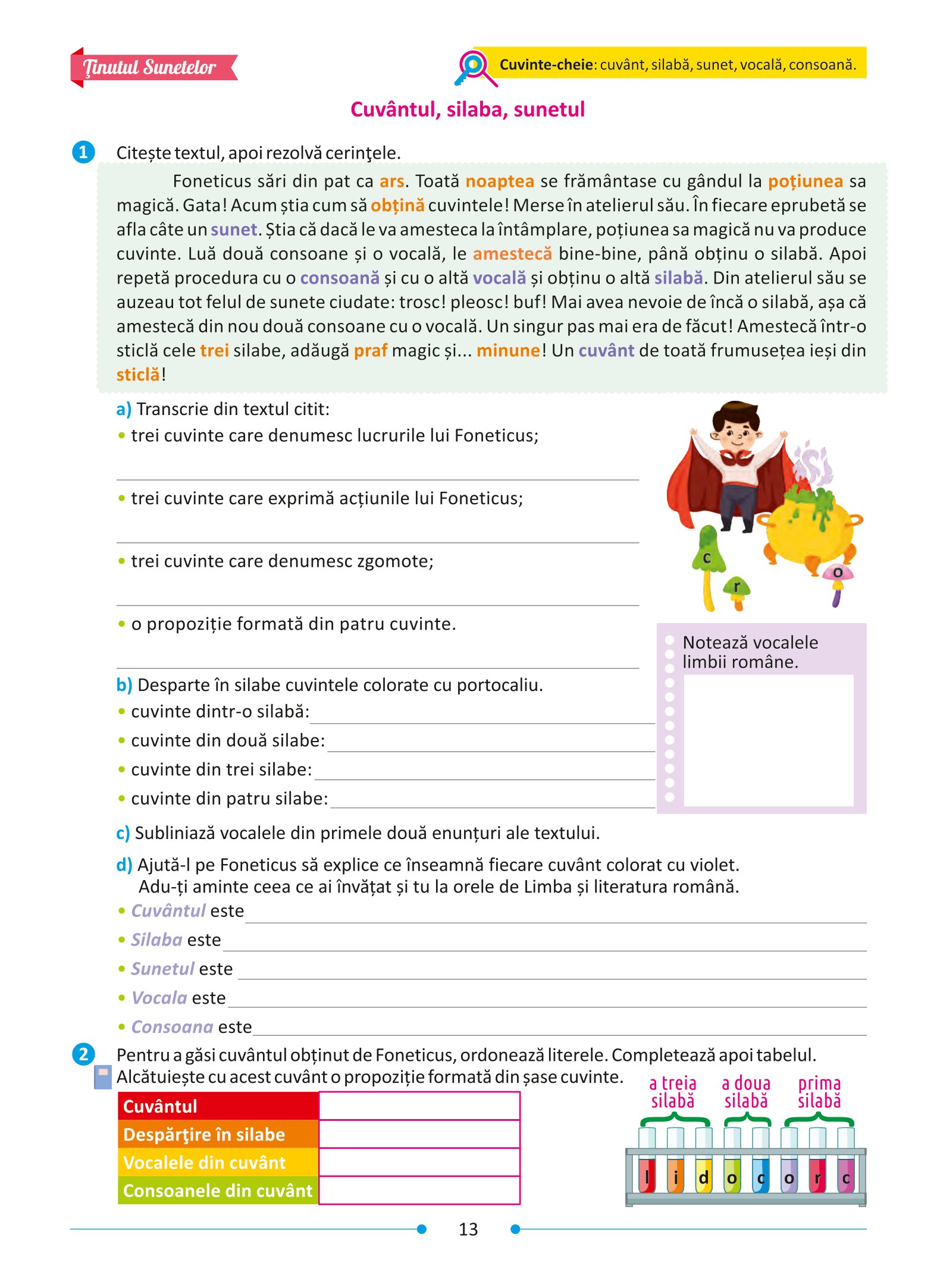 Cei mai buni la limba romana! Mai mult decat o culegere. Clasa a III-a | Adina Achim, Emanuela Patrichi, Anca Veronica Taut - 6 | YEO