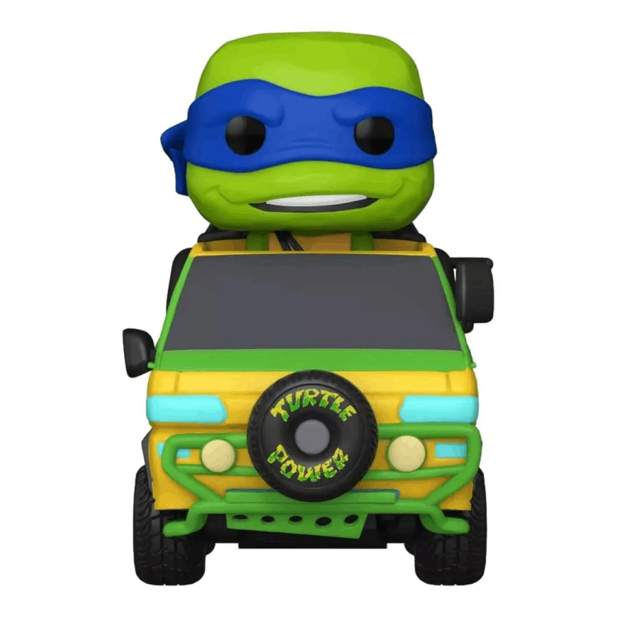 Figurina - Teenage Mutant Ninja Turtles - Mutant Mayhem - Leonardo in Turtle Van | Funko