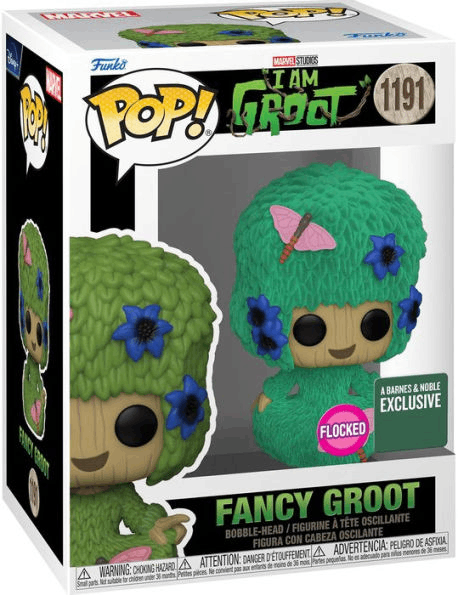 Figurina - I Am Groot - Fancy Groot - Flocked | Funko - 1 | YEO