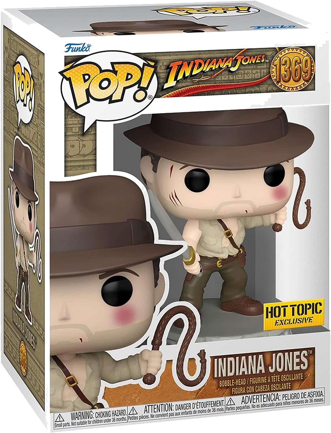 Figurina - Indiana Jones with Whip | Funko - 1 | YEO