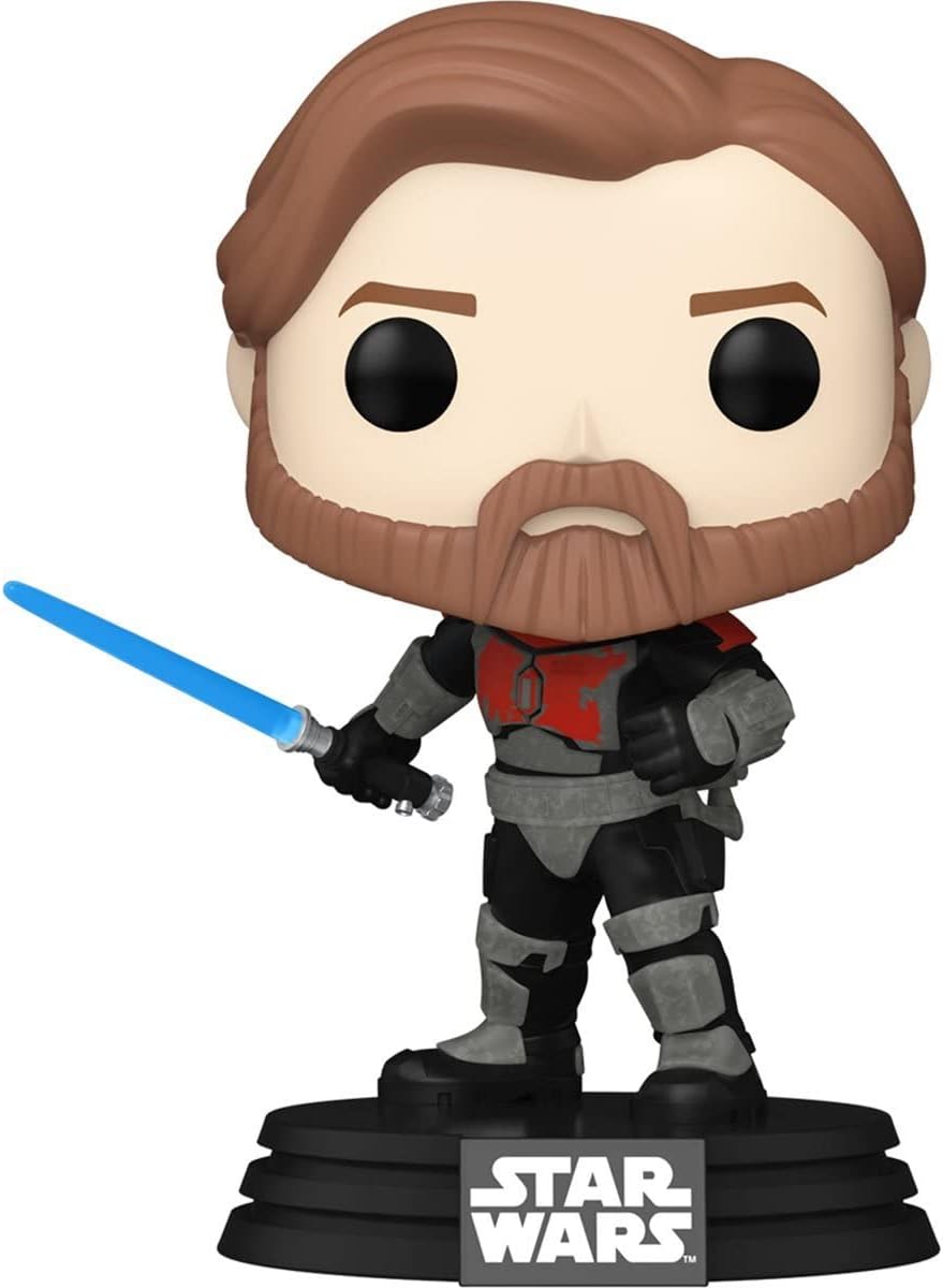 Figurina - Star Wars - The Clone Wars - Obi-Wan Kenobi | Funko