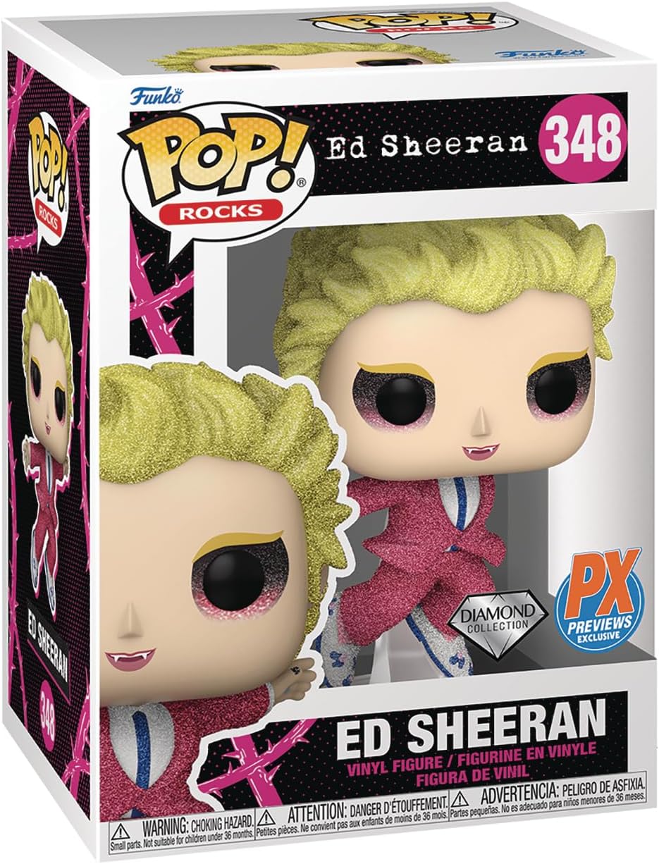 Figurina - Rocks - Ed Sheeran - Bad Habits - Diamond Glitter | Funko - 1 | YEO